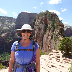 On the trail to Angel's Landing, Zion NP
