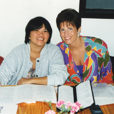 Ginny and Janey MacArthur