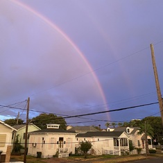 Ginny's Double Rainbow , Sept 9, 2023 . 