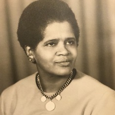 Virginia on her 50th Birthday in 1967
