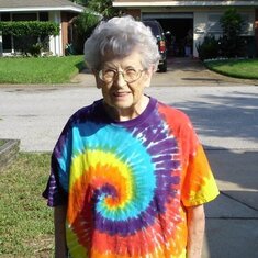 (Mike Howard): "My Grandma is so cool, she wears tie-dye and has a Facebook account" (August 2009)