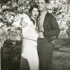 A good looking couple - Mom and Dad 1935