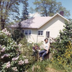 In the garden - March 1965