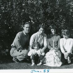 The family - Redwood City 1955
