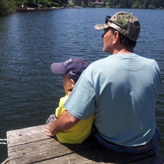 Papa and Grandson Anthony 