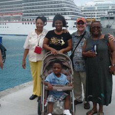 Auntie Viv and crew cruising to Bahamas