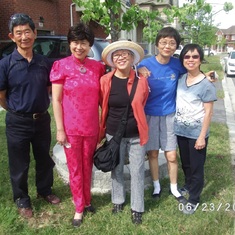 Trip from Markham to Niagara Falls with Ying Wa classmates Esther and Maureen 6/14