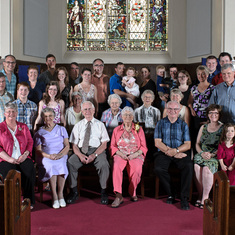 Charlotte's 90th birthday, St Andrew's Port Credit, 2011-08