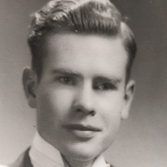 Jim, graduation photo, 1950.