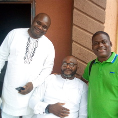 At Wole's Mother's burial at Ile-ife last year