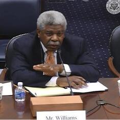 Walker testifying at a  Congressional hearing, entitled “The Future of Energy in Africa,”