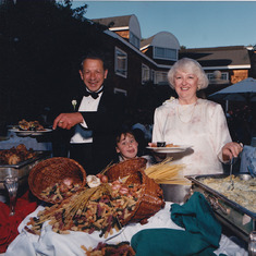 Wally & Lorraine Smith with Morgan Campbell 1988