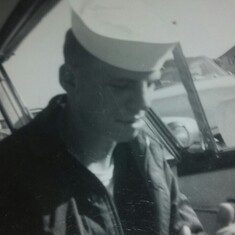 1960, Wally in San Diego, CA  at Navy Boot Camp