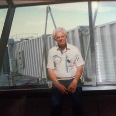 Wally in 1999 or 2000, possibly in Spokane, Washington, when he sold his Olds coupe.