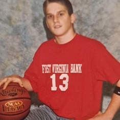 Wallys basketball picture he loved playing basketball it was his favorite sport