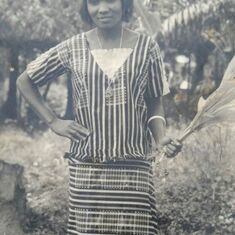 Wally's Mother as a young fashionista