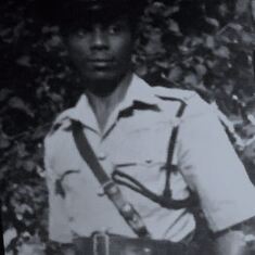 Wally's Dad as a Young Police Officer