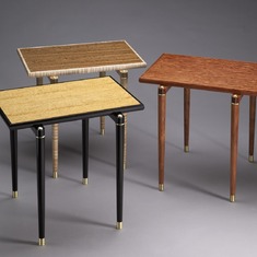 Three D-Tables. Made by Walt with Wendy