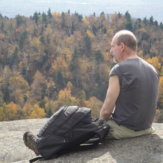 Atop St Regis Mountain in the Adirondacks one beautiful Autumn day in 2014