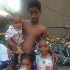 Tank and Shyquera's kids