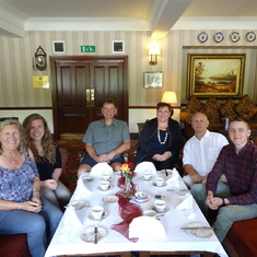 Afternoon Tea with Alex's Partner's Family in Scotland