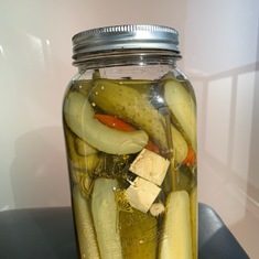 Walter was a Connoisseur of Very Delicious Pickles!