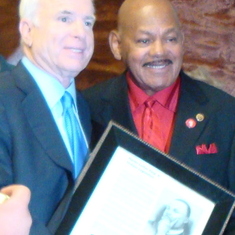 Walt and Senator John McCain
