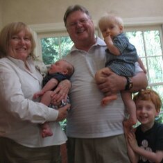 June 2011 with grandsons