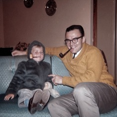 Walt and Paul McCombs, Arlie's brother.