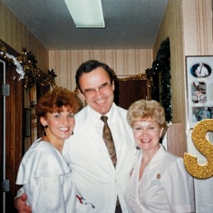 Diane Lipari, Walt and Sandra Pollen.