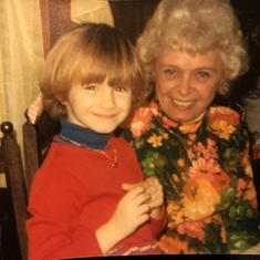 Grandma and me 