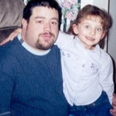 Billy with his daughter Bailey