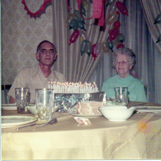 Feb 23, 1975.  Dad was 52 and Granny was 90.