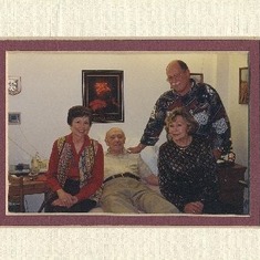 Walter's sister, Lorraine Middleton, family: Judy, Charles (brother-in-law), Helen and John. 1999