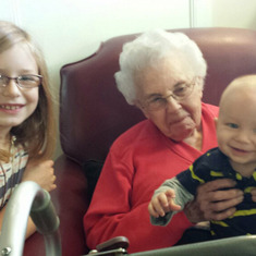 Great Grandma, Taylor and Asher
