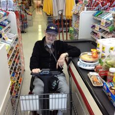 He liked to hot rod it around the grocery store.