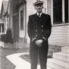 Dad in Navy uniform 1944