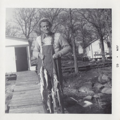 Dad at Flag Island 1965