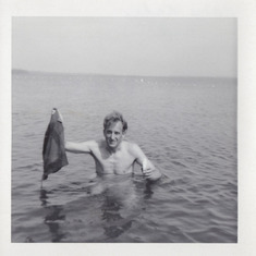 Dad and swimming suit 1965