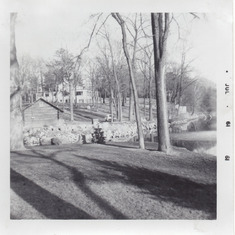 Spring 1961 Dick's house ice out