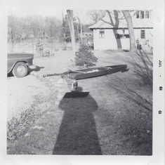 Spring 1964 iceboat Dick's house