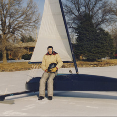 Dad and Iceboat 4 1995 Carman's Bay