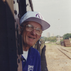 Dad 261 train trip to Winona MN 1996