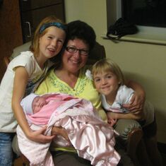 with Deterding grand kids, 2011