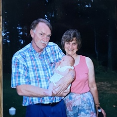 Papa, Gramu and Rachel 1994
