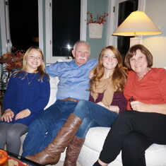 Lindsay, Papa, Rachel & Gramu