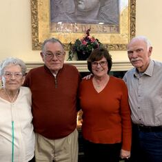 A visit with Warren's brother, Ken and his wife, Neleen in January 2020