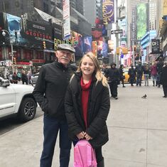 A trip to NYC with granddaughter, Lindsay Shank
