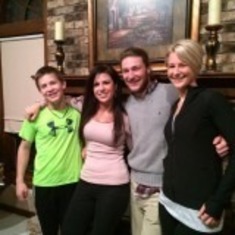 Connor, Sarah, Andrew, Becca 1/17 Ott House