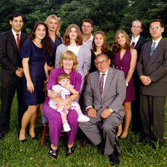 1996 (Potomac, MD): Warren and his family